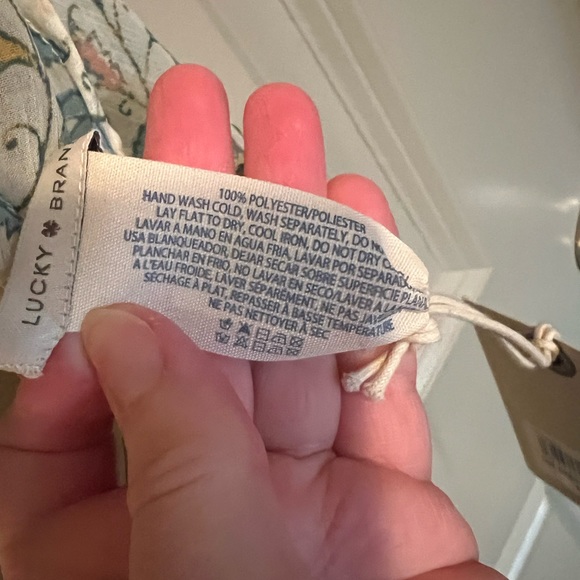 Lucky Brand sheer chiffon cover up - Picture 4 of 7